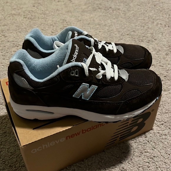 New Balance 992 KJ992BRG youth boys girls shoes sneakers new size 5 5y - Picture 2 of 9